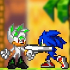 Final Fantasy Sonic X6 (Fan Game) - Sonic vs Aeon 