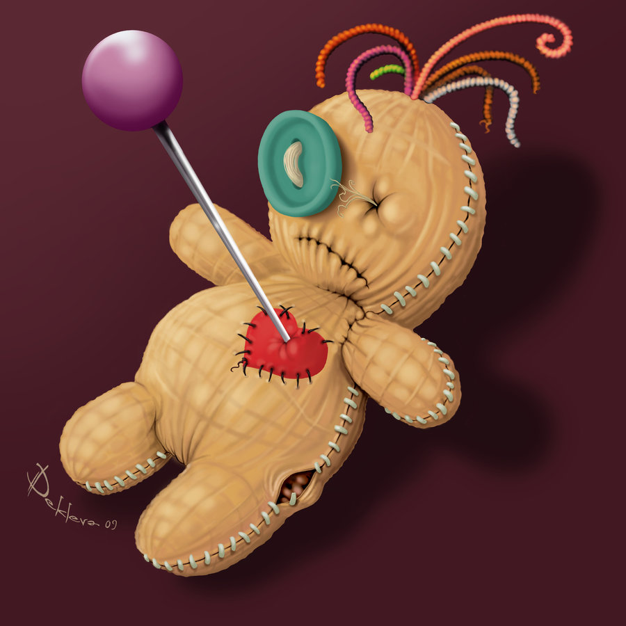 Virtual voodoo doll store game