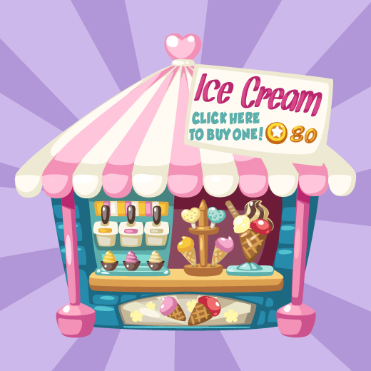 Ice cream stand Play Game online Kiz10.com - KIZ