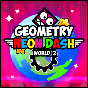 play Geometry Neon Dash World 2