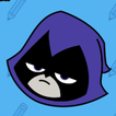 Teen Titans Go! How to Draw Raven Game