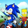 Bart against Sonic