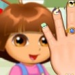 Play Dora Hand Doctor Caring Game Free