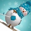 Play SnowMan Puzzle Game Game Free