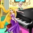 Elsa and Rapunzel Piano Contest