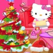Hello Kitty Christmas Room Clean Up