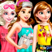 Play Princesses Movie Night Game Free