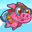 Play Rocket Pig Game Free
