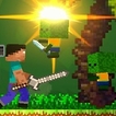Play Noob vs Zombies: Forest Biome Game Free