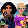 Play Jasmine Rapunzel On Camping Game Free