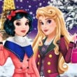 Play Aurora And Snow White Winter Fashion Game Free